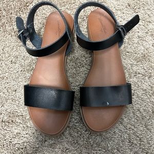 Black sandals
